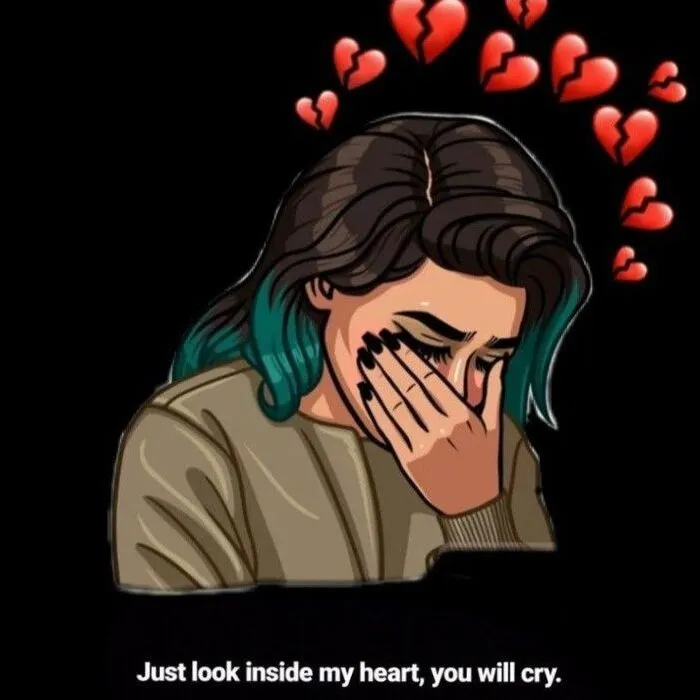 heart broke dp